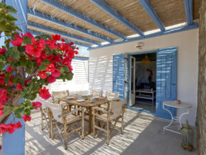 Pergola in Cycladic House Pergola in Cycladic House